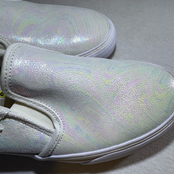 Vans White Iridescent Sneakers - Picture 2 of 7